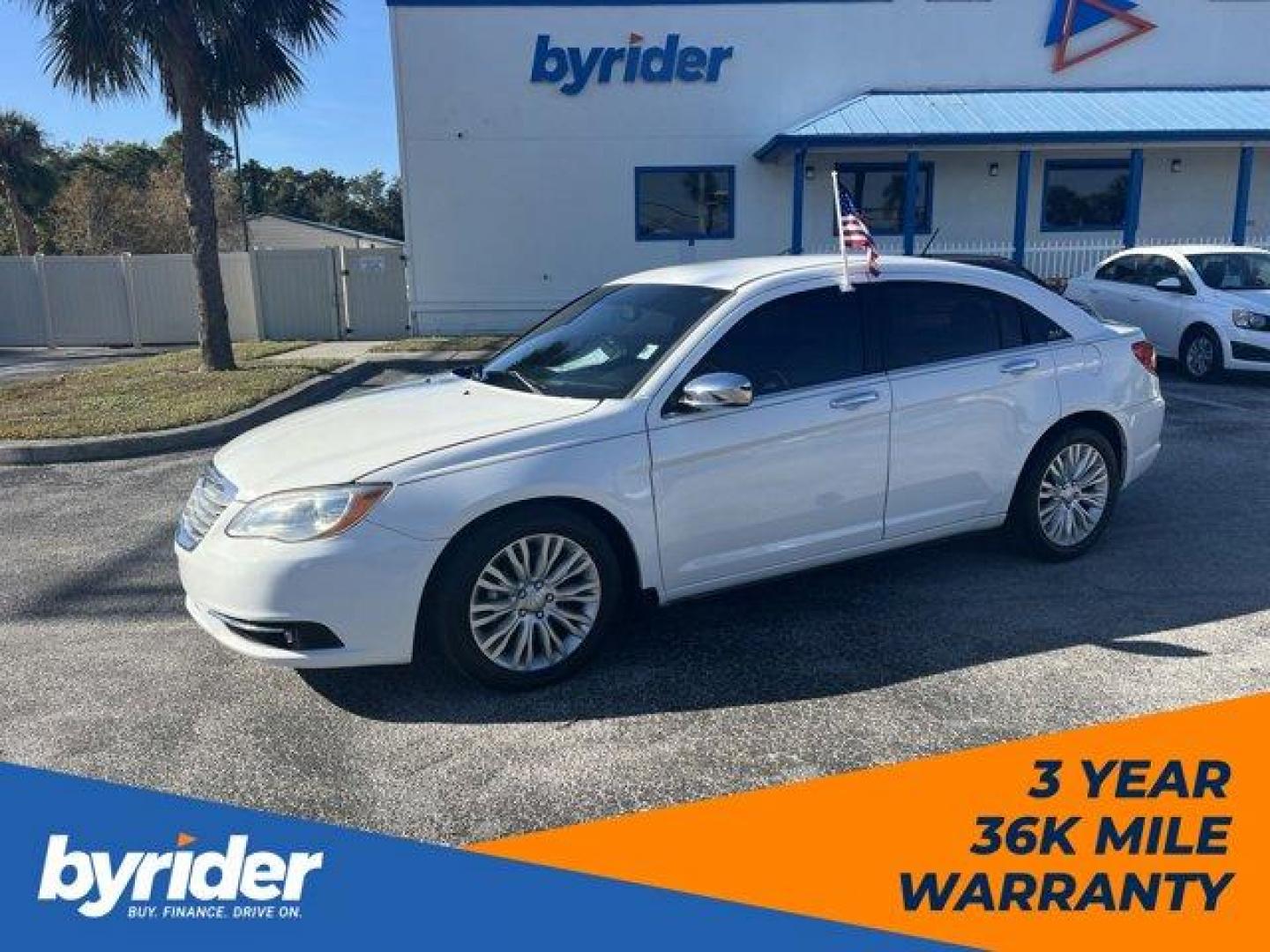 2012 Chrysler 200 (1C3CCBCG0CN) with an Other engine, AUTOMATIC transmission, located at 8829 US Hwy 19, Port Richey, FL, 34668, (727) 264-1107, 28.285917, -82.717346 - IIHS Top Safety Pick. Only 115,018 Miles! Boasts 29 Highway MPG and 19 City MPG! This Chrysler 200 boasts a Gas/Ethanol V6 3.6L/220 engine powering this Automatic transmission. BRIGHT WHITE, BLACK/LIGHT FROST BEIGE, LEATHER-TRIMMED BUCKET SEATS, 6-SPEED AUTOMATIC TRANSMISSION -inc: Autostick, tip st - Photo#0
