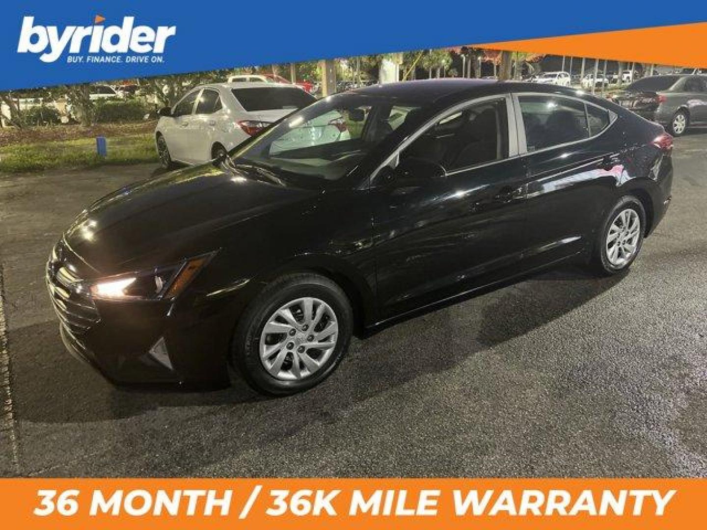 2019 Hyundai Elantra (KMHD74LF1KU) with an Other engine, AUTOMATIC transmission, located at 1285 Cassat Ave, Jacksonville, FL, 32205, (904) 425-3000, 30.299780, -81.732430 - Scores 38 Highway MPG and 29 City MPG! This Hyundai Elantra delivers a Regular Unleaded I-4 2.0 L/122 engine powering this Automatic transmission. PHANTOM BLACK, OPTION GROUP 01, CARPETED FLOOR MATS.*This Hyundai Elantra Comes Equipped with These Options *BLACK, PREMIUM CLOTH SEAT TRIM, Window Grid - Photo#0
