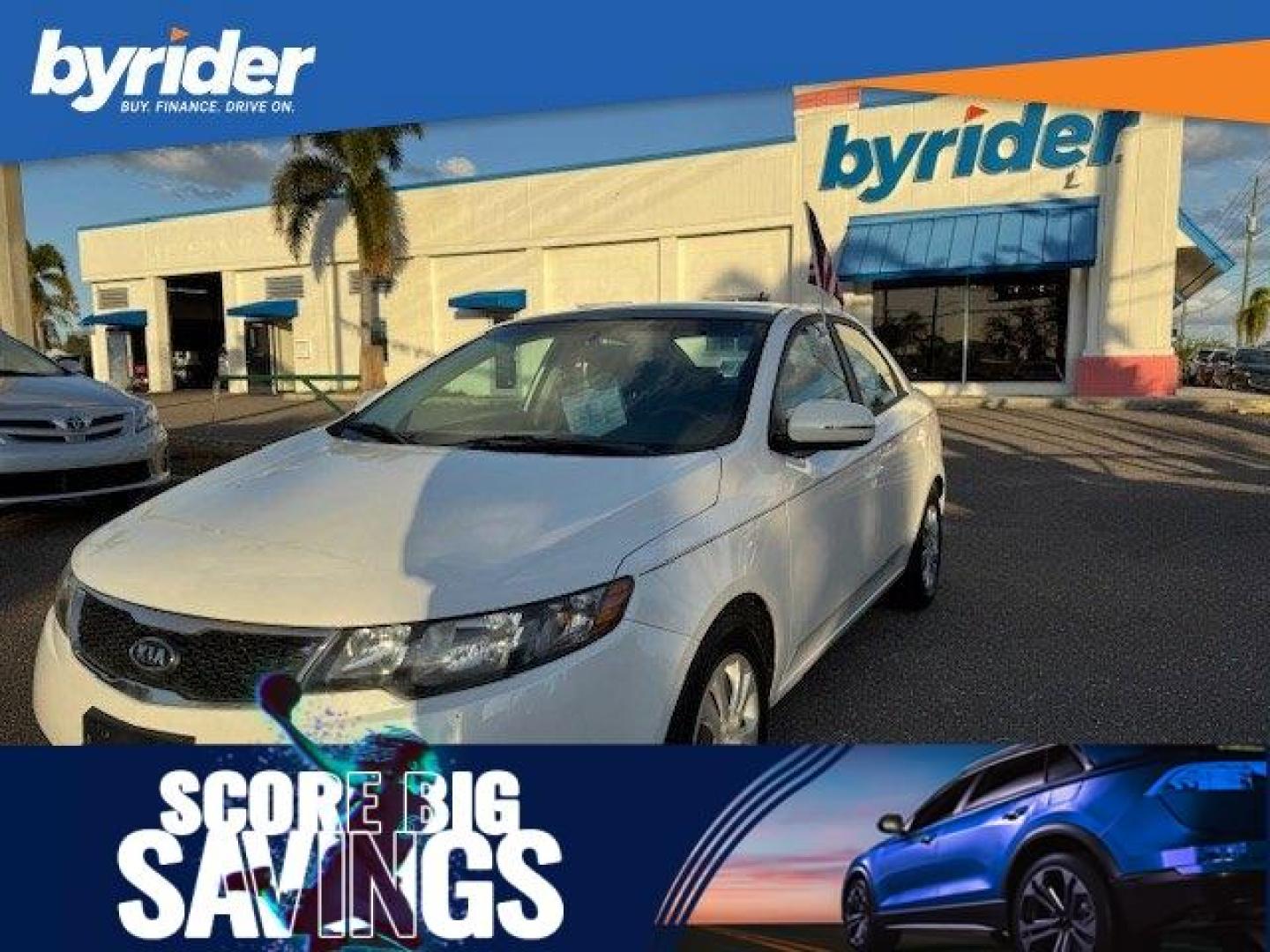 2013 Kia Forte (KNAFU4A27D5) with an Other engine, AUTOMATIC transmission, located at 1285 Cassat Ave, Jacksonville, FL, 32205, (904) 425-3000, 30.299780, -81.732430 - IIHS Top Safety Pick. Boasts 36 Highway MPG and 26 City MPG! This Kia Forte boasts a Gas I4 2.0L/122 engine powering this Automatic transmission. SNOW WHITE PEARL, REAR BUMPER APPLIQUE, CARGO NET.* This Kia Forte Features the Following Options *BLACK, SEAT TRIM, Ventilated front/solid rear pwr disc - Photo#0
