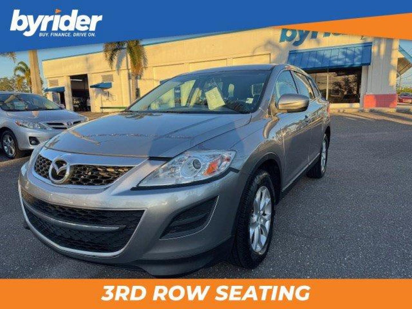 2012 Mazda CX-9 (JM3TB2BA0C0) with an Other engine, AUTOMATIC transmission, located at 7701 Park Blvd., Pinellas Park, FL, 33781, (727) 369-7777, 27.839552, -82.747284 - Only 123,772 Miles! Scores 24 Highway MPG and 17 City MPG! This Mazda CX-9 delivers a Gas V6 3.7L/227 engine powering this Automatic transmission. LIQUID SILVER METALLIC, HEATED FRONT SEATS W/PWR DRIVERS SEAT -inc: 8-way pwr adjustable driver seat w/lumbar support, heated outside mirrors, BLACK, CLO - Photo#0