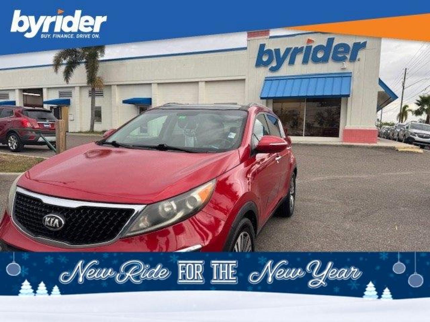 2014 Kia Sportage (KNDPC3AC7E7) with an Other engine, AUTOMATIC transmission, located at 7701 Park Blvd., Pinellas Park, FL, 33781, (727) 369-7777, 27.839552, -82.747284 - KBB.com 10 Best All-Wheel Drive Cars and SUVs Under $25,000. Boasts 28 Highway MPG and 21 City MPG! This Kia Sportage delivers a Regular Unleaded I-4 2.4 L/144 engine powering this Automatic transmission. WHEEL LOCKS, SIGNAL RED, EX PREMIUM PACKAGE -inc: Navigation System w/SIRIUSXM Traffic, SIRIU - Photo#0