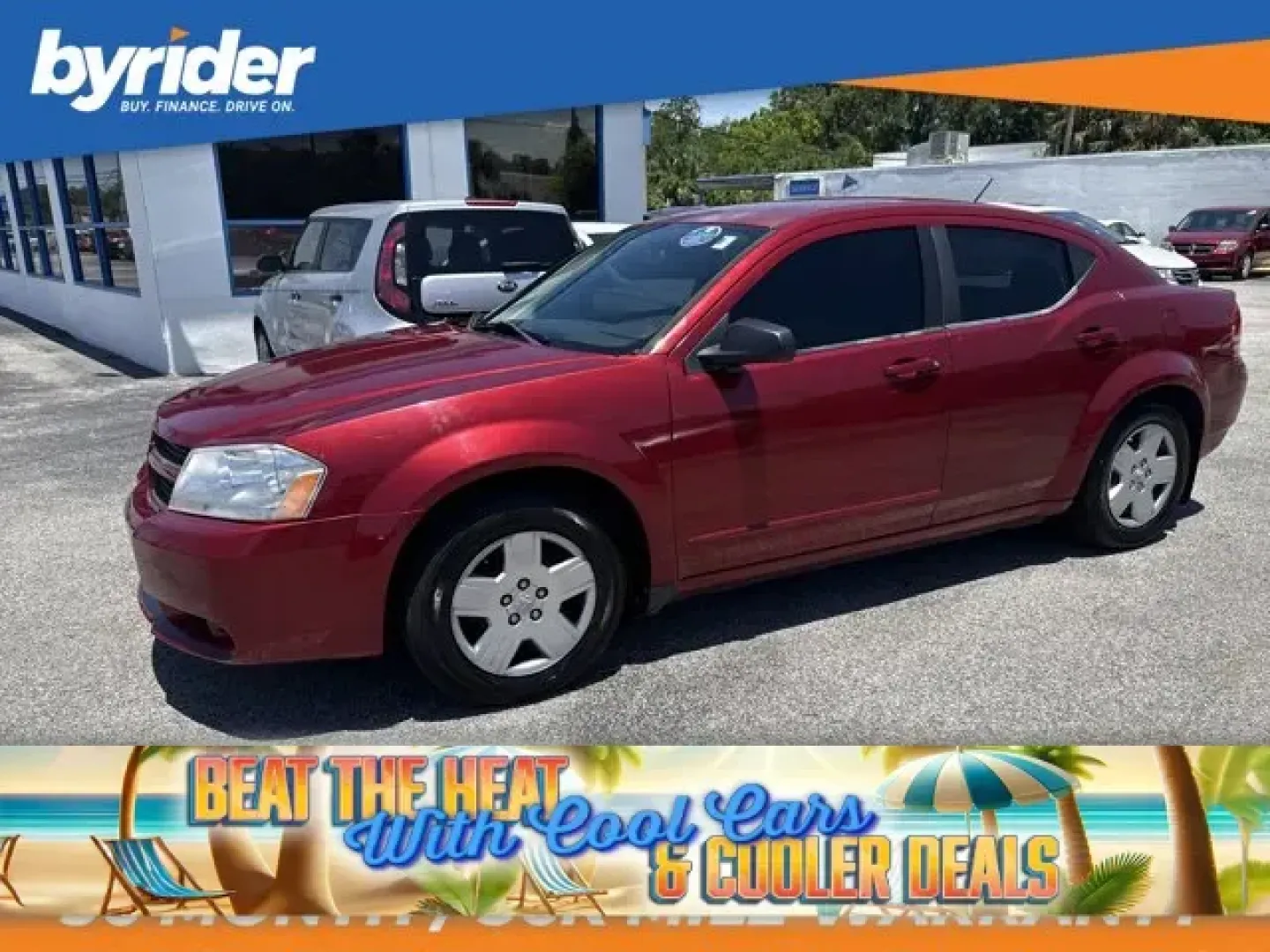 2010 Dodge Avenger (1B3CC4FB4AN) with an Other engine, AUTOMATIC transmission, located at 1285 Cassat Ave, Jacksonville, FL, 32205, (904) 425-3000, 30.299780, -81.732430 - Only 105,871 Miles! Boasts 30 Highway MPG and 21 City MPG! This Dodge Avenger delivers a Gas I4 2.4L/144 engine powering this Automatic transmission. INFERNO RED CRYSTAL PEARL, DARK SLATE GRAY, PREMIUM CLOTH LOW-BACK FRONT BUCKET SEATS -inc: stain and odor resistant anti-static seat fabric, 4-SPEE - Photo#0