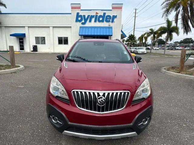2014 Buick Encore (KL4CJDSB7EB) with an Other engine, AUTOMATIC transmission, located at 7701 Park Blvd., Pinellas Park, FL, 33781, (727) 369-7777, 27.839552, -82.747284 - **Unleash Your Adventurous Spirit with the 2014 Buick Encore at Byrider Florida #154!**<br /> <br /> Are you ready to elevate your driving experience? Whether you're navigating the bustling streets of Pinellas Park or embarking on weekend adventures to nearby Clearwater Beach, the 2014 Buick Encore - Photo#1