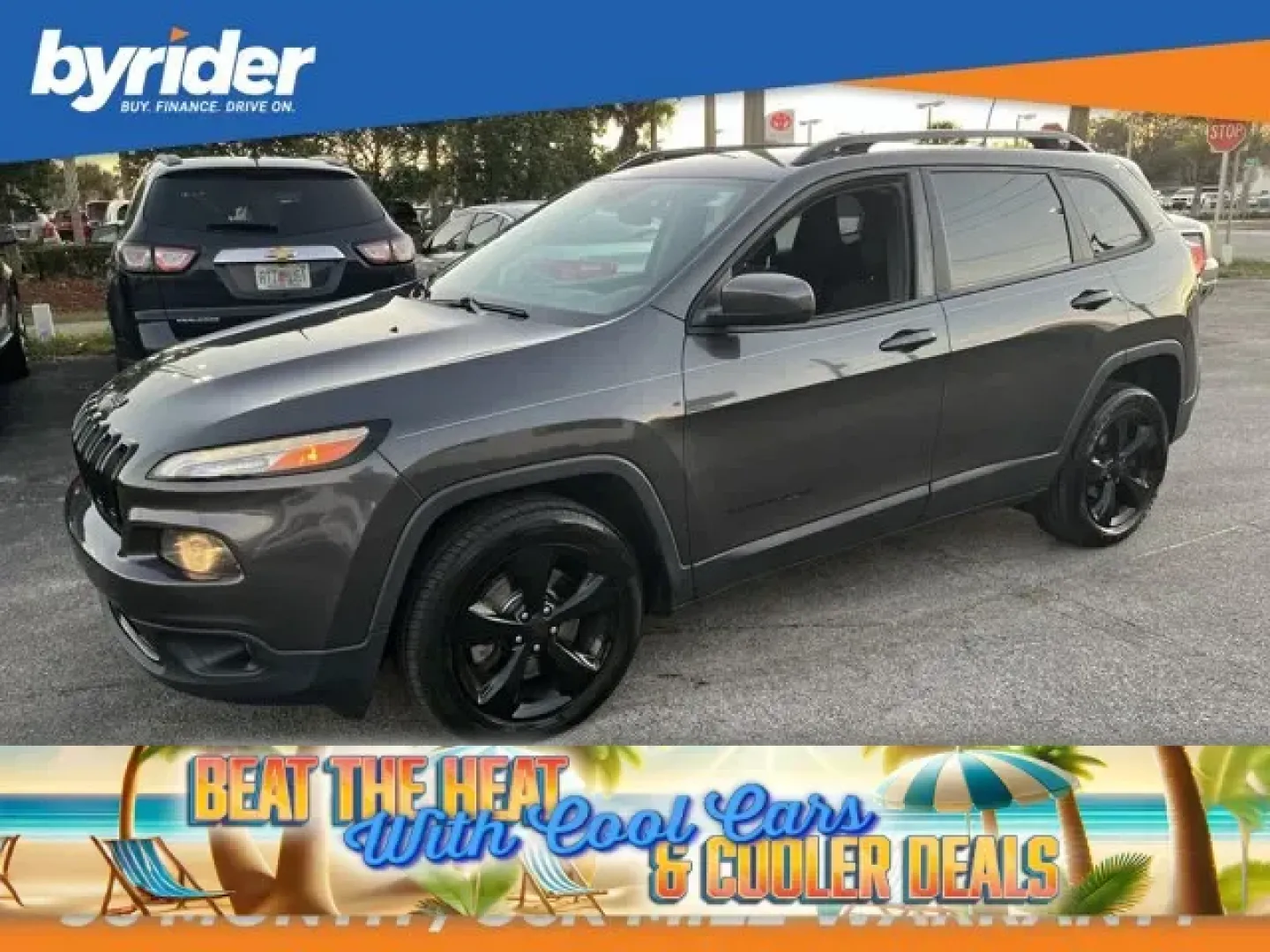 2016 Jeep Cherokee (1C4PJLCB4GW) with an Other engine, AUTOMATIC transmission, located at 1285 Cassat Ave, Jacksonville, FL, 32205, (904) 425-3000, 30.299780, -81.732430 - **Discover Your Next Adventure with the 2016 Jeep Cherokee at Byrider Florida #139**<br /> <br /> Are you searching for the perfect vehicle that can handle both the demands of daily life and weekend escapades? Look no further than the 2016 Jeep Cherokee, available now at Byrider Florida #139 in Jack - Photo#0