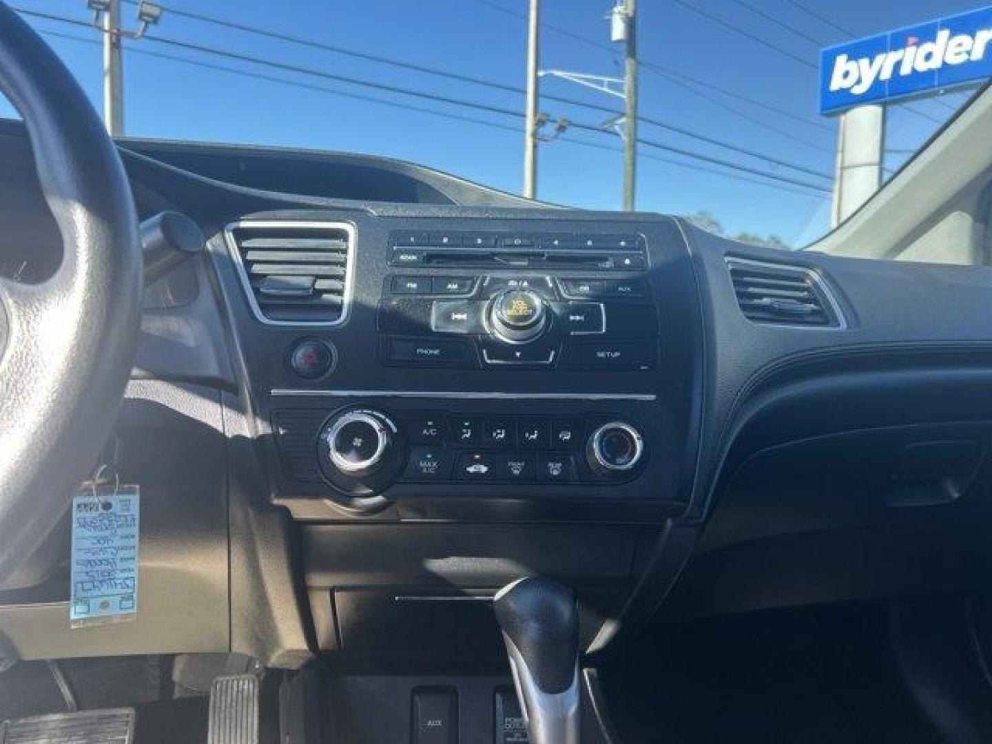 2015 Honda Civic Sedan (19XFB2F51FE) with an Other engine, AUTOMATIC transmission, located at 1285 Cassat Ave, Jacksonville, FL, 32205, (904) 425-3000, 30.299780, -81.732430 - IIHS Top Safety Pick. Only 119,277 Miles! Scores 39 Highway MPG and 30 City MPG! This Honda Civic Sedan boasts a Regular Unleaded I-4 1.8 L/110 engine powering this Variable transmission. Window Grid Antenna, Wheels: 15 w/Full Covers, VSA Electronic Stability Control (ESC).*This Honda Civic Sedan Co - Photo#12