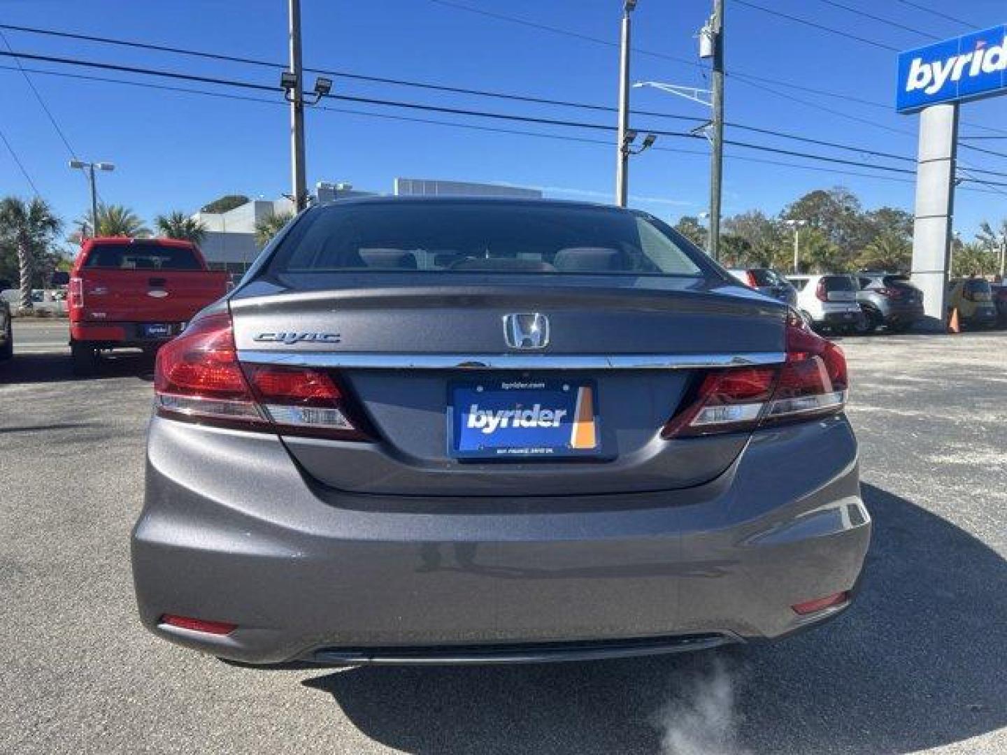 2015 Honda Civic Sedan (19XFB2F51FE) with an Other engine, AUTOMATIC transmission, located at 1285 Cassat Ave, Jacksonville, FL, 32205, (904) 425-3000, 30.299780, -81.732430 - IIHS Top Safety Pick. Only 119,277 Miles! Scores 39 Highway MPG and 30 City MPG! This Honda Civic Sedan boasts a Regular Unleaded I-4 1.8 L/110 engine powering this Variable transmission. Window Grid Antenna, Wheels: 15 w/Full Covers, VSA Electronic Stability Control (ESC).*This Honda Civic Sedan Co - Photo#4
