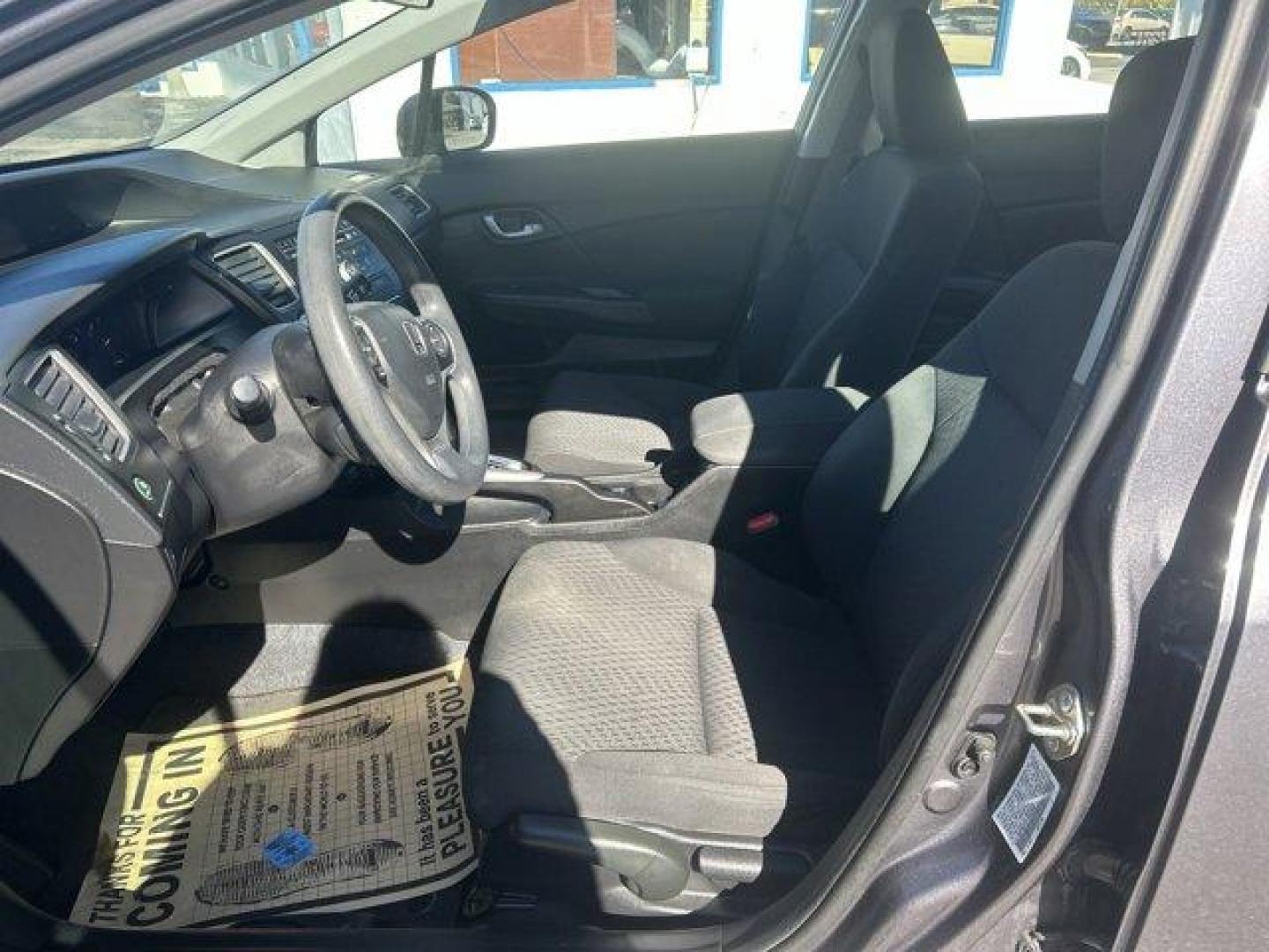 2015 Honda Civic Sedan (19XFB2F51FE) with an Other engine, AUTOMATIC transmission, located at 1285 Cassat Ave, Jacksonville, FL, 32205, (904) 425-3000, 30.299780, -81.732430 - IIHS Top Safety Pick. Only 119,277 Miles! Scores 39 Highway MPG and 30 City MPG! This Honda Civic Sedan boasts a Regular Unleaded I-4 1.8 L/110 engine powering this Variable transmission. Window Grid Antenna, Wheels: 15 w/Full Covers, VSA Electronic Stability Control (ESC).*This Honda Civic Sedan Co - Photo#8