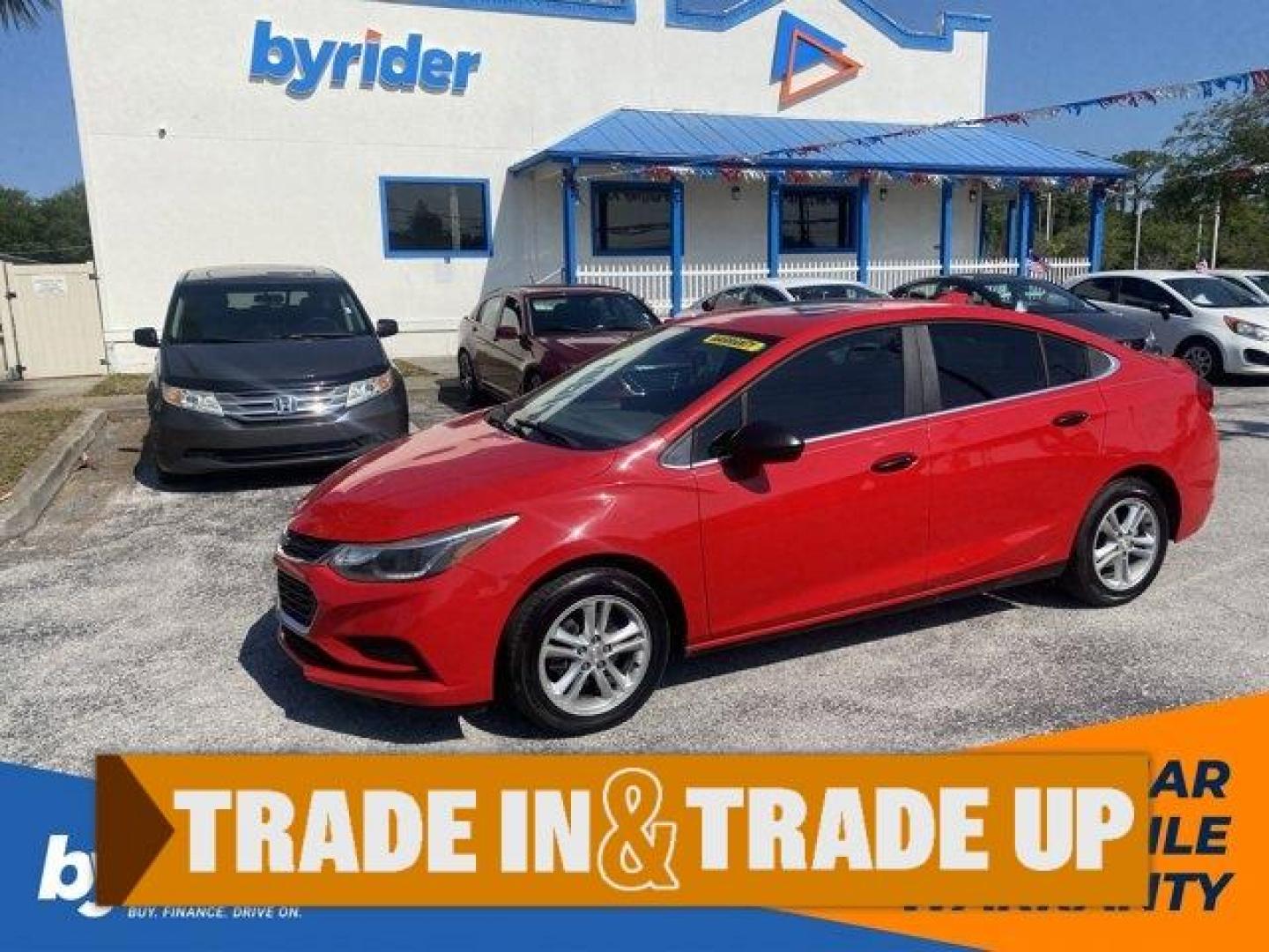 2016 Chevrolet Cruze (1G1BE5SM4G7) with an Other engine, AUTOMATIC transmission, located at 8829 US Hwy 19, Port Richey, FL, 34668, (727) 264-1107, 28.285917, -82.717346 - KBB.com 10 Most Comfortable Cars Under $30,000. Scores 42 Highway MPG and 30 City MPG! This Chevrolet Cruze boasts a Turbocharged Gas I4 1.4L/ engine powering this Automatic transmission. VISORS, DRIVER AND FRONT PASSENGER ILLUMINATED VANITY MIRRORS, TRANSMISSION, 6-SPEED AUTOMATIC, TIRES, 205/55R16 - Photo#0