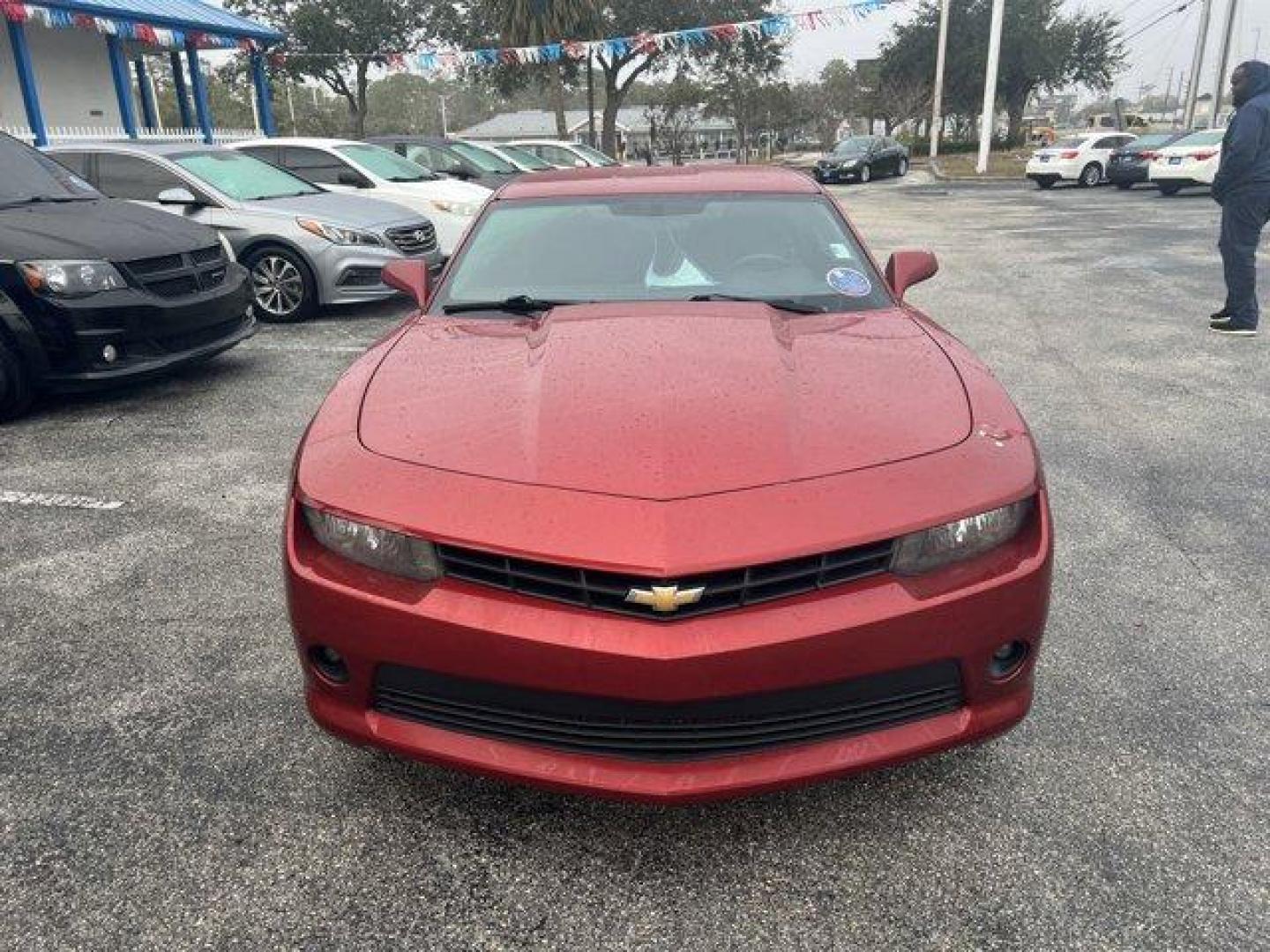 2014 Chevrolet Camaro (2G1FB1E38E9) with an Other engine, AUTOMATIC transmission, located at 8829 US Hwy 19, Port Richey, FL, 34668, (727) 264-1107, 28.285917, -82.717346 - KBB.com Best Resale Value Awards. Only 99,510 Miles! Boasts 27 Highway MPG and 18 City MPG! This Chevrolet Camaro boasts a Gas V6 3.6L/217 engine powering this Automatic transmission. WHEELS, 18 (45.7 CM) PAINTED ALUMINUM (STD), WHEEL AND TIRE, SPARE, COMPACT includes 18 (45.7 cm) steel spare wheel, - Photo#1