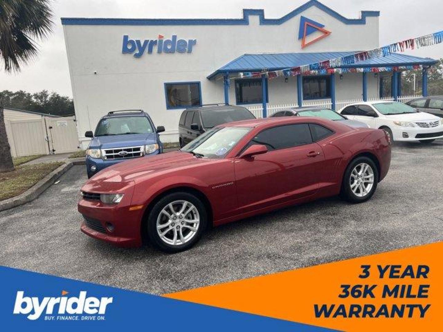 2014 Chevrolet Camaro (2G1FB1E38E9) with an Other engine, AUTOMATIC transmission, located at 8829 US Hwy 19, Port Richey, FL, 34668, (727) 264-1107, 28.285917, -82.717346 - KBB.com Best Resale Value Awards. Only 99,510 Miles! Boasts 27 Highway MPG and 18 City MPG! This Chevrolet Camaro boasts a Gas V6 3.6L/217 engine powering this Automatic transmission. WHEELS, 18 (45.7 CM) PAINTED ALUMINUM (STD), WHEEL AND TIRE, SPARE, COMPACT includes 18 (45.7 cm) steel spare wheel, - Photo#0