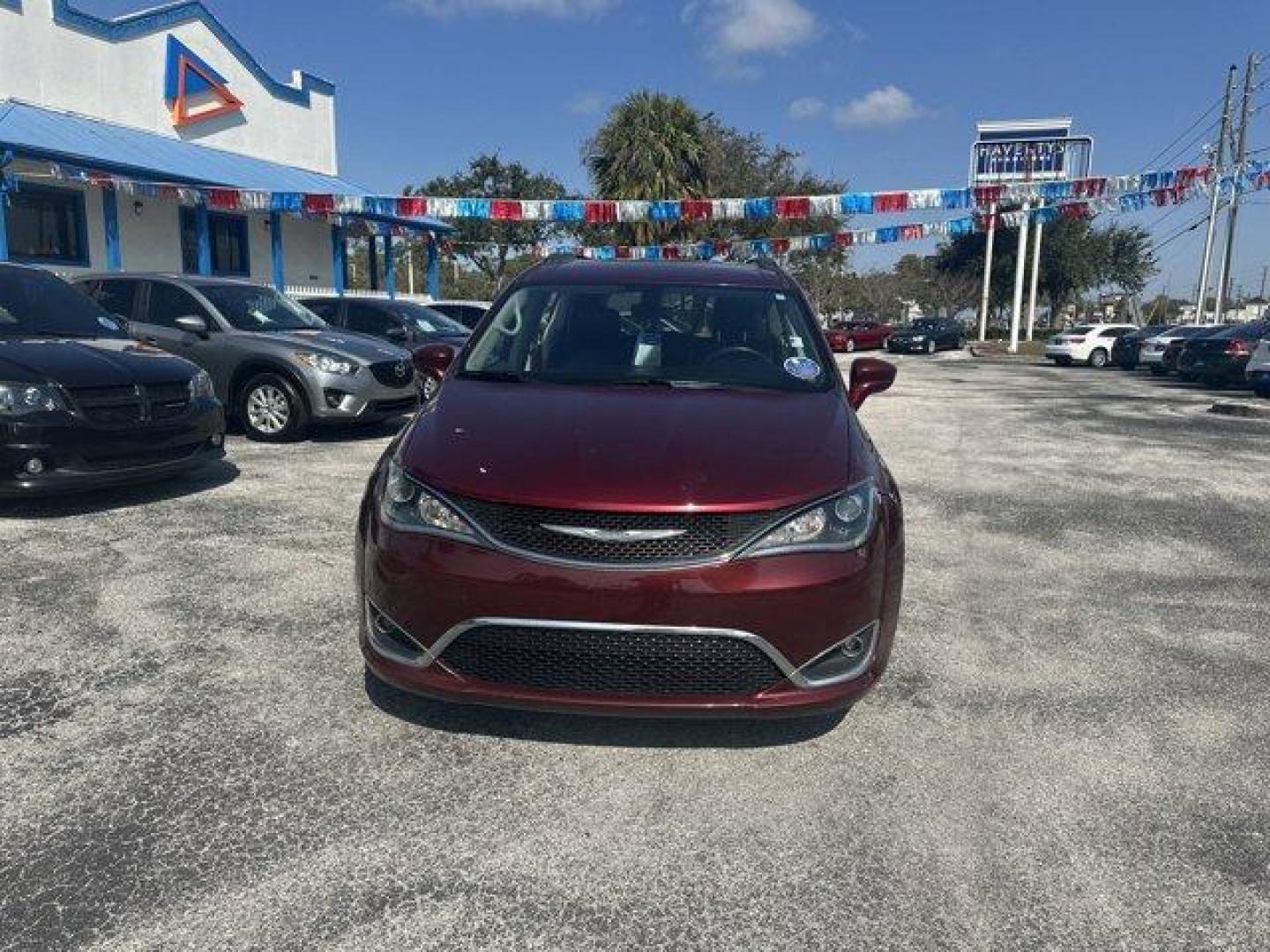 2017 Chrysler Pacifica (2C4RC1BG8HR) with an Other engine, AUTOMATIC transmission, located at 8829 US Hwy 19, Port Richey, FL, 34668, (727) 264-1107, 28.285917, -82.717346 - KBB.com 12 Best Family Cars. Delivers 28 Highway MPG and 18 City MPG! This Chrysler Pacifica delivers a Regular Unleaded V-6 3.6 L/220 engine powering this Automatic transmission. WHEELS: 17 X 7.0 ALUMINUM (STD), VELVET RED PEARLCOAT, TRANSMISSION: 9-SPEED 948TE FWD AUTOMATIC (STD).* This Chrysler P - Photo#1