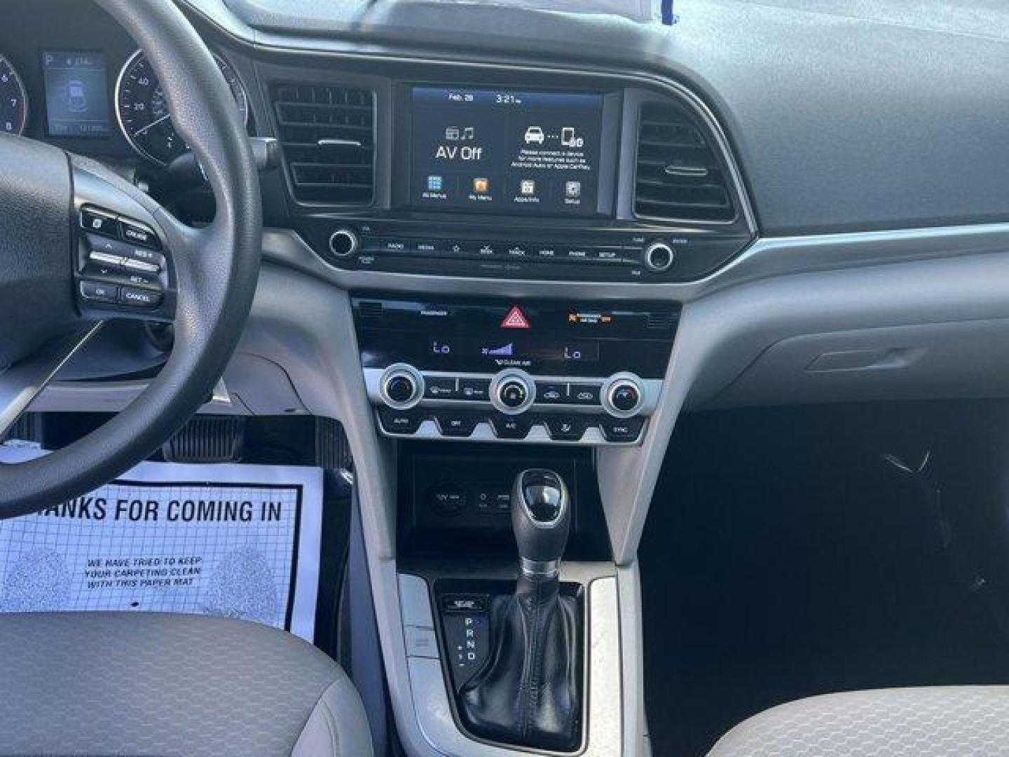 2020 Hyundai Elantra (5NPD84LF7LH) with an Other engine, AUTOMATIC transmission, located at 8829 US Hwy 19, Port Richey, FL, 34668, (727) 264-1107, 28.285917, -82.717346 - Boasts 40 Highway MPG and 30 City MPG! This Hyundai Elantra boasts a Regular Unleaded I-4 2.0 L/122 engine powering this Variable transmission. PORTOFINO GRAY, OPTION GROUP 01 -inc: standard equipment, GRAY, PREMIUM CLOTH SEAT TRIM.* This Hyundai Elantra Features the Following Options *Window Grid A - Photo#12