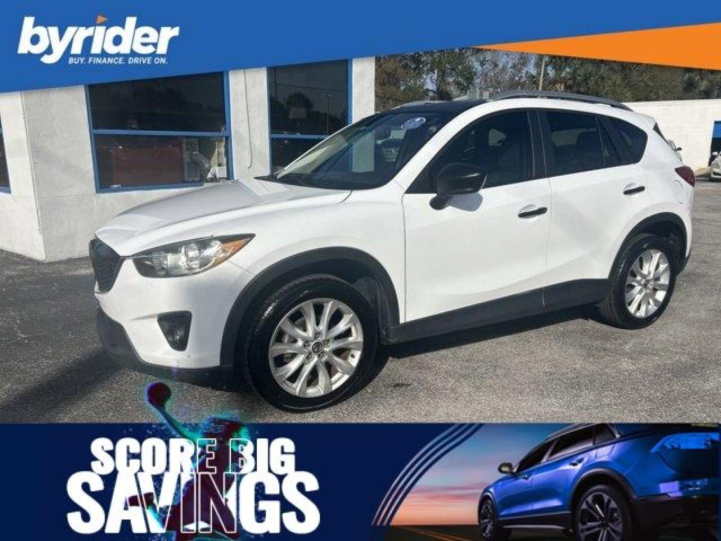 2013 Mazda CX-5 (JM3KE2DE8D0) with an Other engine, AUTOMATIC transmission, located at 1285 Cassat Ave, Jacksonville, FL, 32205, (904) 425-3000, 30.299780, -81.732430 - IIHS Top Safety Pick. Only 105,869 Miles! Delivers 32 Highway MPG and 26 City MPG! This Mazda CX-5 delivers a Gas I4 2.0L/122 engine powering this Automatic transmission. WHEEL LOCKS, SAND, LEATHER SEAT TRIM, ROOF RACK SIDE RAILS.*This Mazda CX-5 Comes Equipped with These Options *GT TECH PKG -inc: - Photo#0