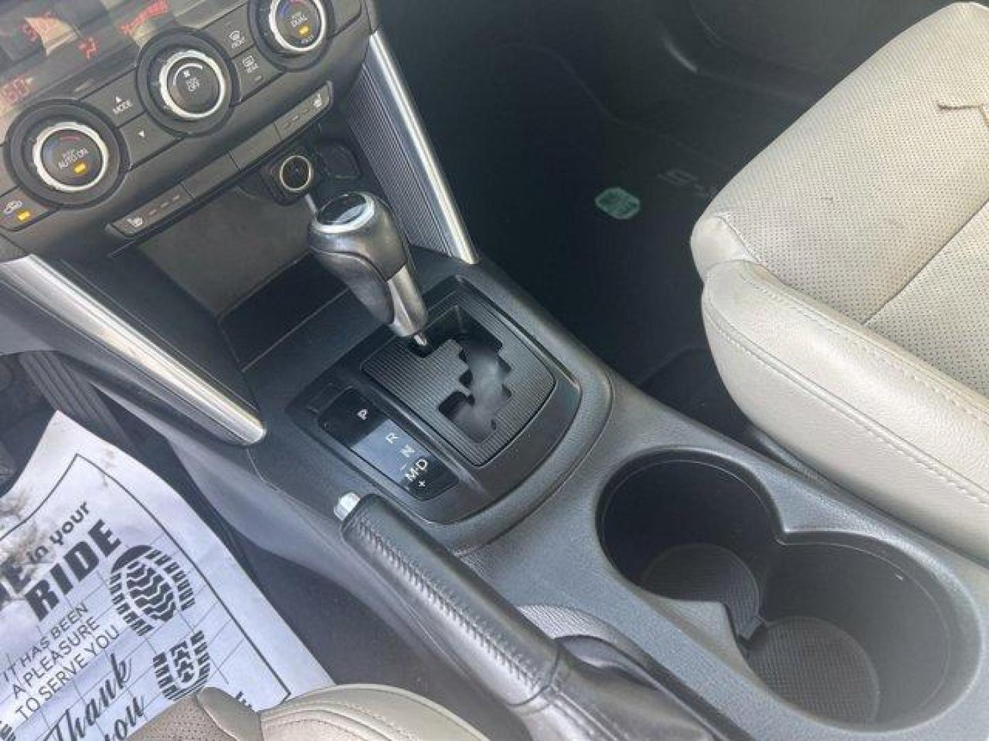 2013 Mazda CX-5 (JM3KE2DE8D0) with an Other engine, AUTOMATIC transmission, located at 1285 Cassat Ave, Jacksonville, FL, 32205, (904) 425-3000, 30.299780, -81.732430 - IIHS Top Safety Pick. Only 105,869 Miles! Delivers 32 Highway MPG and 26 City MPG! This Mazda CX-5 delivers a Gas I4 2.0L/122 engine powering this Automatic transmission. WHEEL LOCKS, SAND, LEATHER SEAT TRIM, ROOF RACK SIDE RAILS.*This Mazda CX-5 Comes Equipped with These Options *GT TECH PKG -inc: - Photo#13