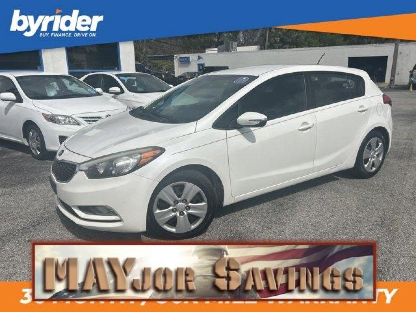 2016 Kia Forte 5-Door (KNAFK5A84G5) with an Other engine, AUTOMATIC transmission, located at 1285 Cassat Ave, Jacksonville, FL, 32205, (904) 425-3000, 30.299780, -81.732430 - Delivers 33 Highway MPG and 25 City MPG! This Kia Forte 5-Door delivers a Regular Unleaded I-4 2.0 L/122 engine powering this Automatic transmission. SNOW WHITE PEARL, CARPETED FLOOR MATS, CARGO NET.* This Kia Forte 5-Door Features the Following Options *BLACK, KNIT and WOVEN CLOTH SEAT TRIM, Whee - Photo#0