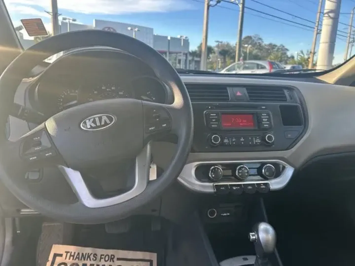 2015 Kia Rio (KNADM5A35F6) with an Other engine, AUTOMATIC transmission, located at 1285 Cassat Ave, Jacksonville, FL, 32205, (904) 425-3000, 30.299780, -81.732430 - Are you searching for the perfect vehicle that effortlessly complements your busy lifestyle? Look no further than this stunning 2015 Kia Rio, available now at Byrider Florida #139 in Jacksonville, FL. This compact car is ideal for budget-conscious buyers who need a reliable ride for long commutes, w - Photo#11