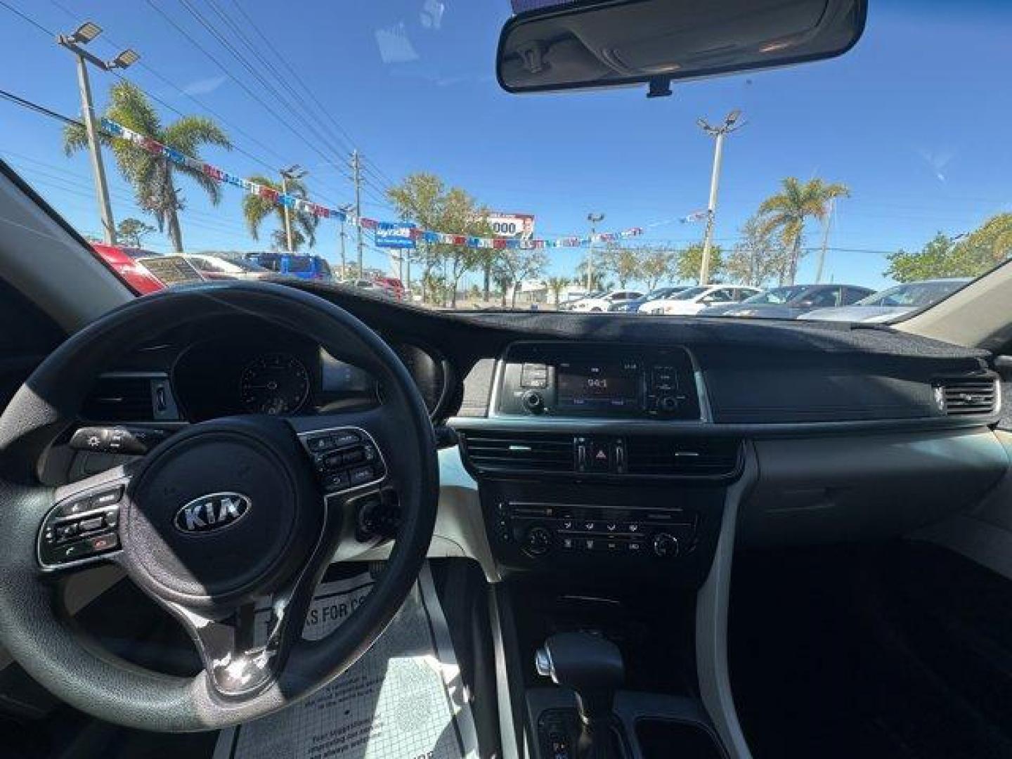 2016 Kia Optima (5XXGT4L31GG) with an Other engine, AUTOMATIC transmission, located at 7701 Park Blvd., Pinellas Park, FL, 33781, (727) 369-7777, 27.839552, -82.747284 - IIHS Top Safety Pick+. Scores 35 Highway MPG and 24 City MPG! This Kia Optima boasts a Regular Unleaded I-4 2.4 L/144 engine powering this Automatic transmission. SNOW WHITE PEARL, CARPETED FLOOR MATS, BEIGE, CLOTH SEAT TRIM W/YES ESSENTIALS.* This Kia Optima Features the Following Options *Window G - Photo#2