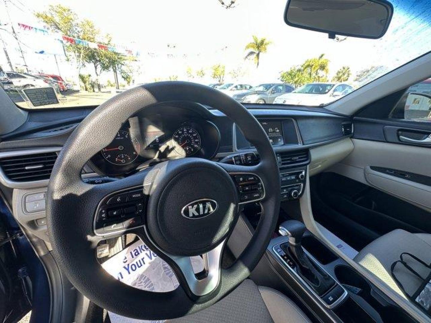 2018 Kia Optima (5XXGT4L33JG) with an Other engine, AUTOMATIC transmission, located at 7701 Park Blvd., Pinellas Park, FL, 33781, (727) 369-7777, 27.839552, -82.747284 - KBB.com 10 Best Sedans Under $25,000. Delivers 36 Highway MPG and 25 City MPG! This Kia Optima boasts a Regular Unleaded I-4 2.4 L/144 engine powering this Automatic transmission. WHEEL LOCKS, HORIZON BLUE, CARPETED FLOOR MATS.* This Kia Optima Features the Following Options *BEIGE, CLOTH SEAT TRIM - Photo#2