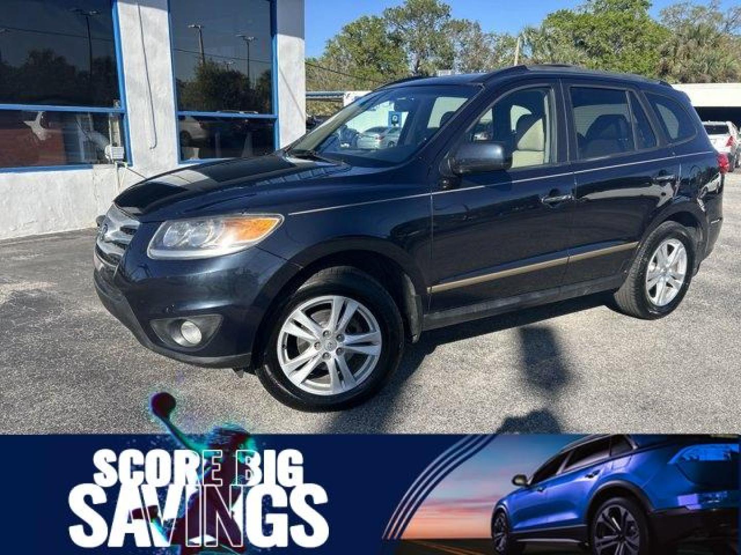 2012 Hyundai Santa Fe (5XYZK3AB4CG) with an Other engine, AUTOMATIC transmission, located at 1285 Cassat Ave, Jacksonville, FL, 32205, (904) 425-3000, 30.299780, -81.732430 - IIHS Top Safety Pick. Only 62,912 Miles! Boasts 28 Highway MPG and 20 City MPG! This Hyundai Santa Fe delivers a Gas I4 2.4L/144 engine powering this Automatic transmission. PACIFIC BLUE PEARL, NAVIGATION PKG 4 -inc: navigation system w/6.5 screen, CD/MP3 player, rearview camera, MUD GUARDS.*This Hy - Photo#0