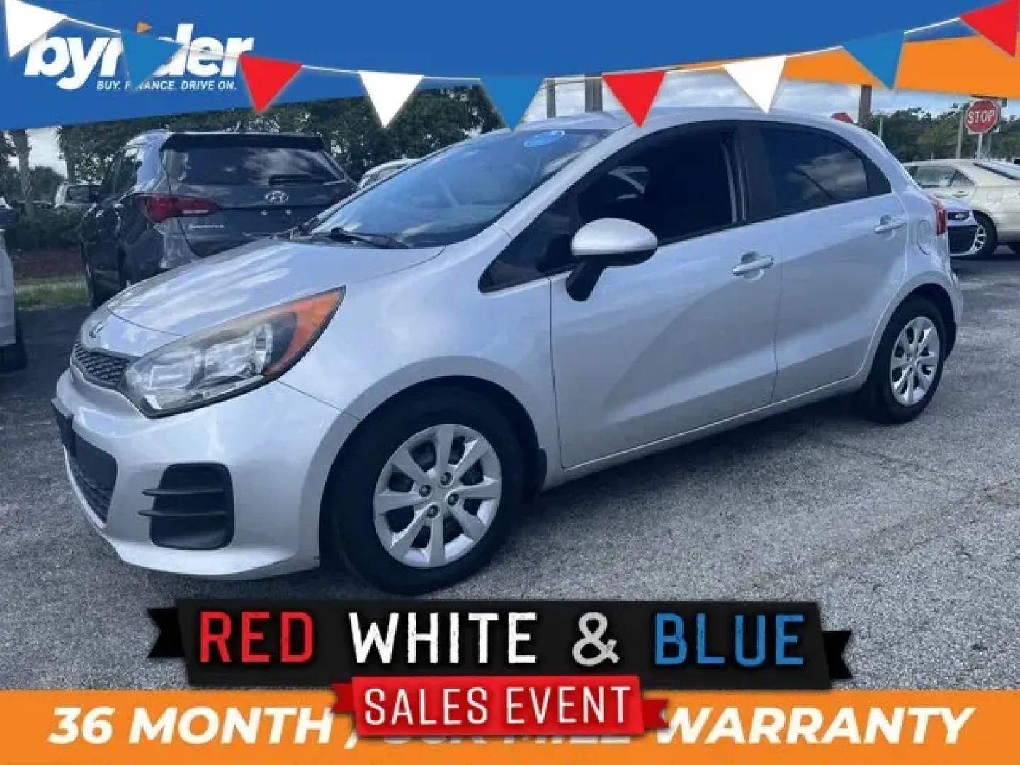 2016 Kia Rio (KNADM5A32G6) with an Other engine, AUTOMATIC transmission, located at 1285 Cassat Ave, Jacksonville, FL, 32205, (904) 425-3000, 30.299780, -81.732430 - **Rev Up Your Lifestyle with the 2016 Kia Rio at Byrider Florida #139 in Jacksonville!**<br /> <br /> Are you in search of a reliable vehicle that won't break the bank? Look no further! The 2016 Kia Rio is the perfect solution for budget-conscious buyers who need a dependable car for daily commutes, - Photo#0