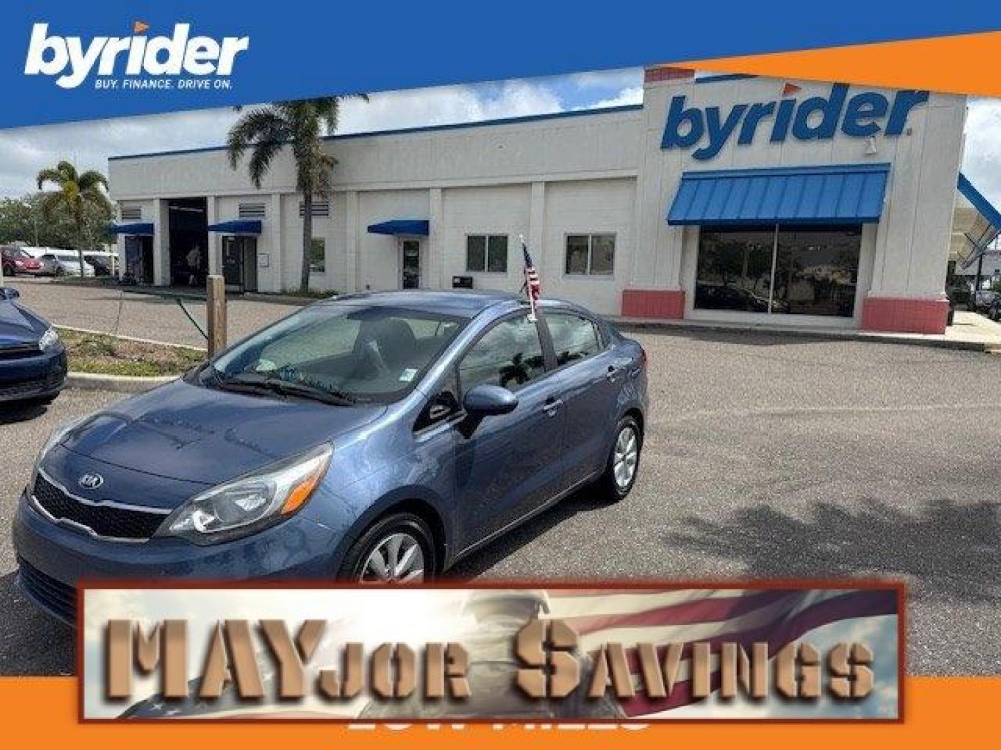 2016 Kia Rio (KNADN4A38G6) with an Other engine, AUTOMATIC transmission, located at 7701 Park Blvd., Pinellas Park, FL, 33781, (727) 369-7777, 27.839552, -82.747284 - Only 80,855 Miles! Scores 37 Highway MPG and 27 City MPG! This Kia Rio boasts a Regular Unleaded I-4 1.6 L/97 engine powering this Automatic transmission. URBAN BLUE PEARL METALLIC, CARPET FLOOR MAT, BLACK, KNIT CLOTH SEAT TRIM.* This Kia Rio Features the Following Options *BLACK, CLOTH/LEATHER SEAT - Photo#0