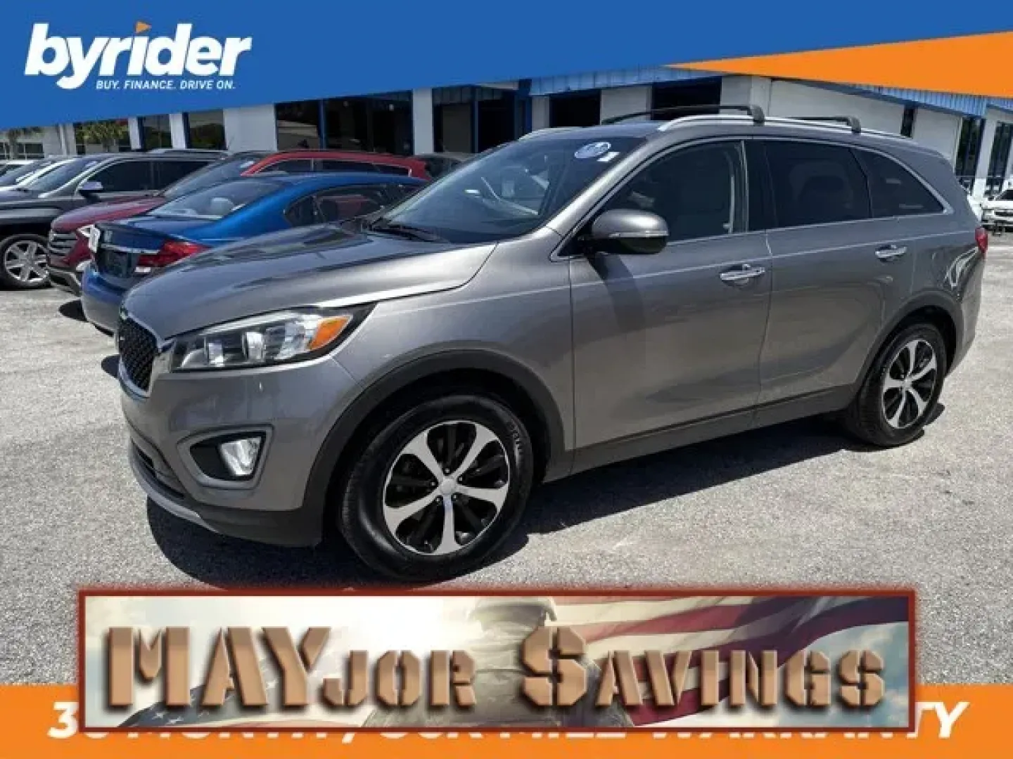 2016 Kia Sorento (5XYPH4A12GG) with an Other engine, AUTOMATIC transmission, located at 1285 Cassat Ave, Jacksonville, FL, 32205, (904) 425-3000, 30.299780, -81.732430 - KBB.com 10 Best Used Midsize SUVs Under $15,000. Delivers 27 Highway MPG and 20 City MPG! This Kia Sorento boasts a Intercooled Turbo Regular Unleaded I-4 2.0 L/122 engine powering this Automatic transmission. WHEEL LOCKS, TITANIUM SILVER, INTERIOR LIGHTING KIT.*This Kia Sorento Comes Equipped with - Photo#0