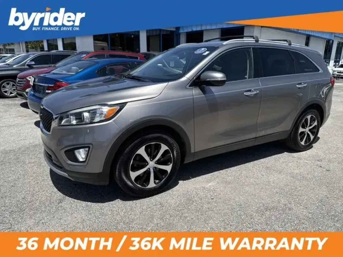 2016 Kia Sorento (5XYPH4A12GG) with an Other engine, AUTOMATIC transmission, located at 1285 Cassat Ave, Jacksonville, FL, 32205, (904) 425-3000, 30.299780, -81.732430 - KBB.com 10 Best Used Midsize SUVs Under $15,000. Delivers 27 Highway MPG and 20 City MPG! This Kia Sorento boasts a Intercooled Turbo Regular Unleaded I-4 2.0 L/122 engine powering this Automatic transmission. WHEEL LOCKS, TITANIUM SILVER, INTERIOR LIGHTING KIT.*This Kia Sorento Comes Equipped with - Photo#1