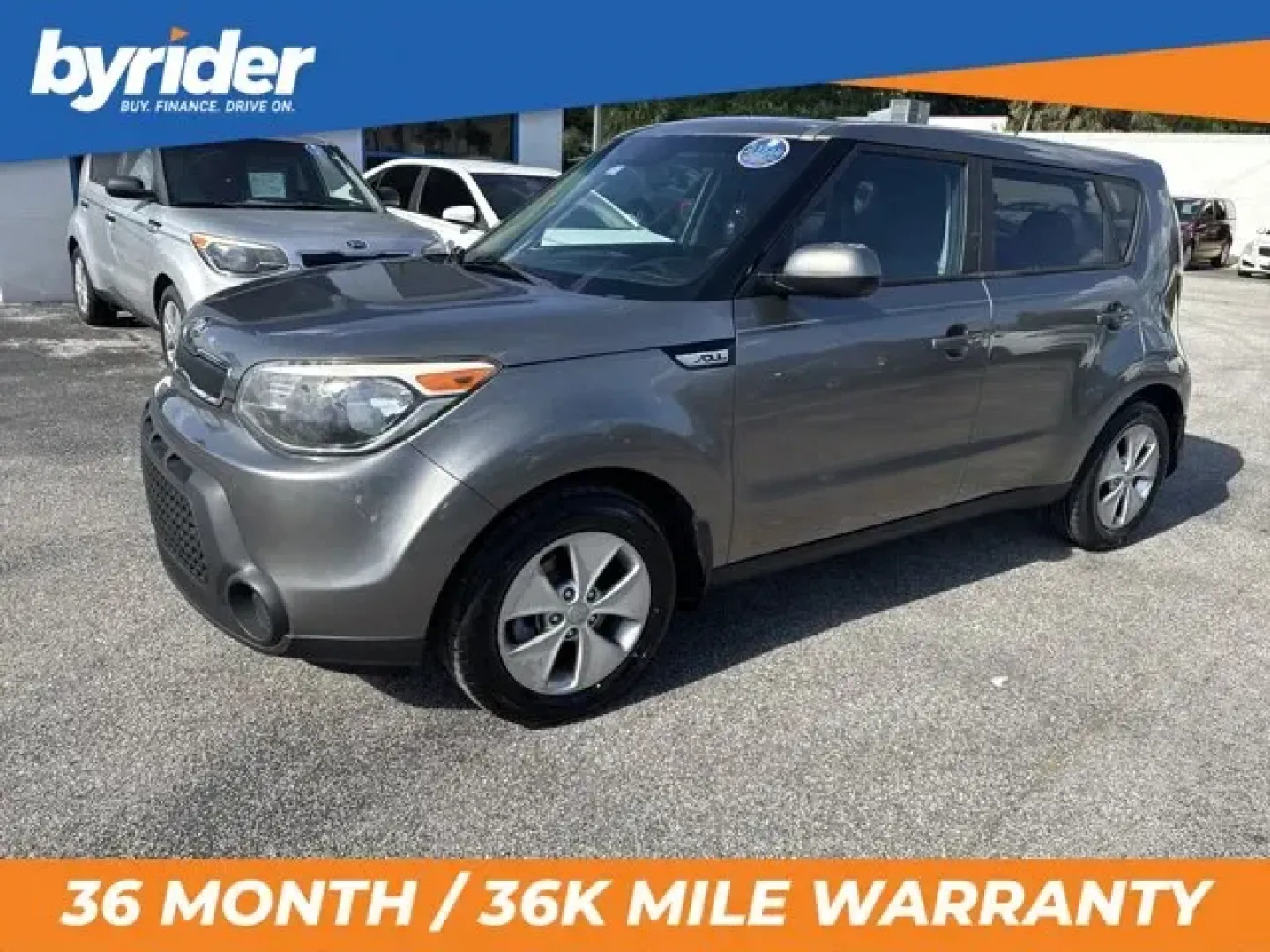 2016 Kia Soul (KNDJN2A2XG7) with an Other engine, AUTOMATIC transmission, located at 1285 Cassat Ave, Jacksonville, FL, 32205, (904) 425-3000, 30.299780, -81.732430 - IIHS Top Safety Pick. Only 103,498 Miles! Boasts 30 Highway MPG and 24 City MPG! This Kia Soul delivers a Regular Unleaded I-4 1.6 L/97 engine powering this Automatic transmission. TITANIUM GRAY, CONVENIENCE PACKAGE -inc: Auto On/Off Headlights, Rear Camera Display, Radio: AM/FM/MP3, 4.3 color touch - Photo#0
