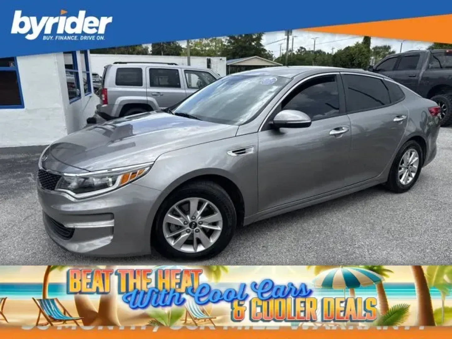 2016 Kia Optima (5XXGT4L34GG) with an Other engine, AUTOMATIC transmission, located at 1285 Cassat Ave, Jacksonville, FL, 32205, (904) 425-3000, 30.299780, -81.732430 - IIHS Top Safety Pick+. Scores 35 Highway MPG and 24 City MPG! This Kia Optima boasts a Regular Unleaded I-4 2.4 L/144 engine powering this Automatic transmission. TITANIUM GRAY, CARPETED FLOOR MATS, BLACK, CLOTH SEAT TRIM W/YES ESSENTIALS.* This Kia Optima Features the Following Options *Window Grid - Photo#0