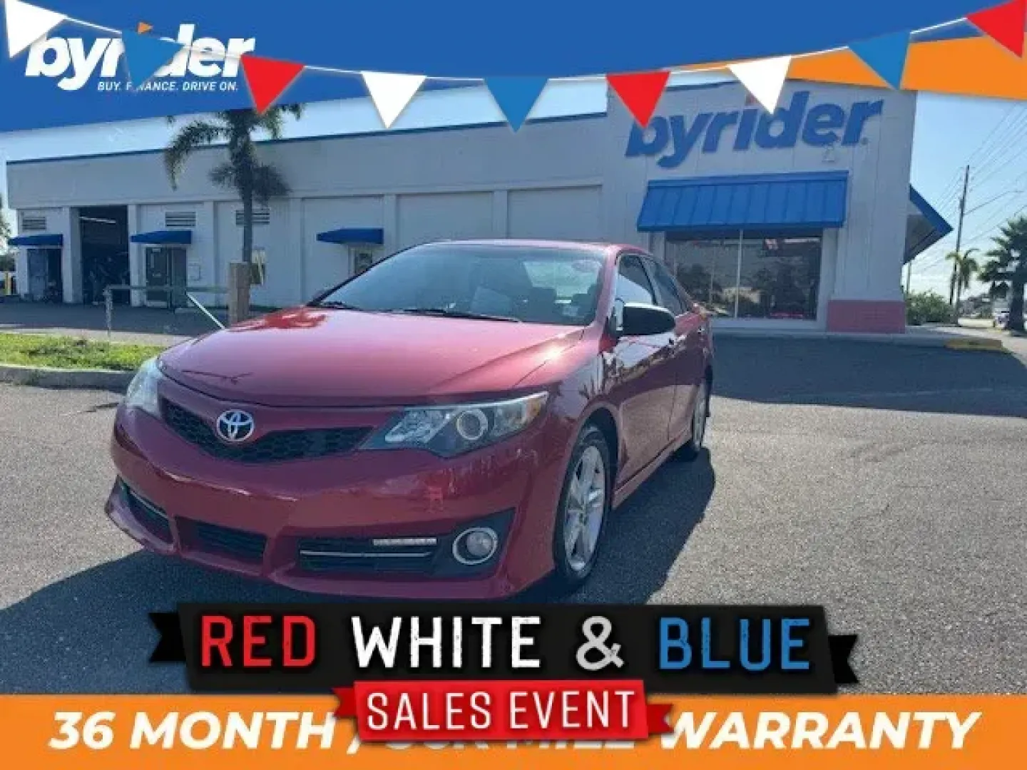 2013 Toyota Camry (4T1BF1FK9DU) with an Other engine, AUTOMATIC transmission, located at 7701 Park Blvd., Pinellas Park, FL, 33781, (727) 369-7777, 27.839552, -82.747284 - **Unleash Your Lifestyle with the 2013 Toyota Camry at Byrider Florida #154!**<br /> <br /> Are you in search of a reliable vehicle that can effortlessly transition from your daily commute to weekend adventures? Look no further! This **2013 Toyota Camry** is the perfect companion for anyone looking - Photo#0