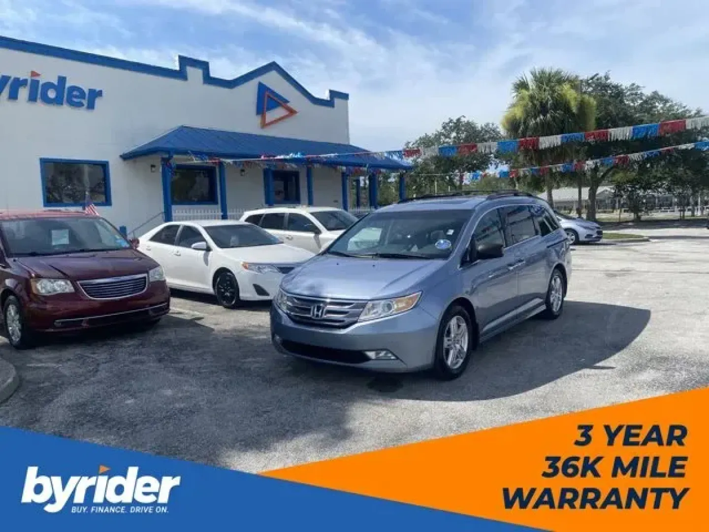 2012 Honda Odyssey (5FNRL5H9XCB) with an Other engine, AUTOMATIC transmission, located at 8829 US Hwy 19, Port Richey, FL, 34668, (727) 264-1107, 28.285917, -82.717346 - **Discover Your Family Adventure with the 2012 Honda Odyssey at Byrider Florida #162!**<br /> <br /> Are you ready to elevate your family outings and daily commutes? The 2012 Honda Odyssey, available now at Byrider Florida #162 in Port Richey, FL, is the perfect vehicle for growing families or anyon - Photo#0