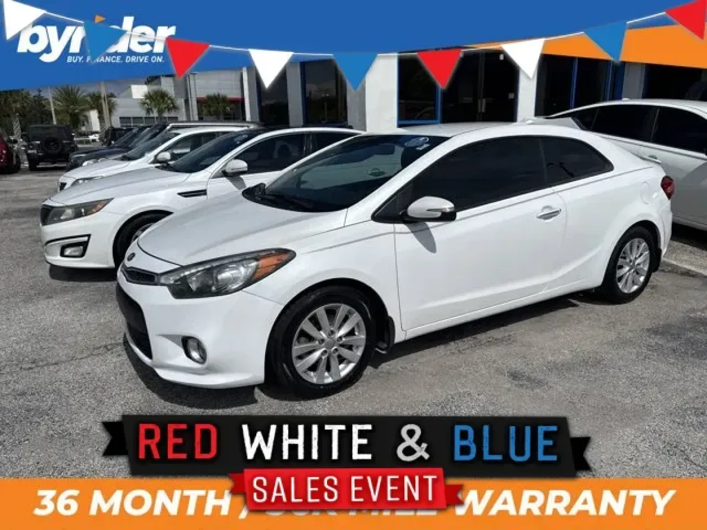 2016 Kia Forte Koup (KNAFX6A8XG5) with an Other engine, AUTOMATIC transmission, located at 1285 Cassat Ave, Jacksonville, FL, 32205, (904) 425-3000, 30.299780, -81.732430 - **Discover Adventure and Style with the 2016 Kia Forte Koup Your Ideal Commuter and Weekend Cruiser!**<br /> <br /> Are you in the market for a stylish, reliable vehicle that fits seamlessly into your busy lifestyle? The 2016 Kia Forte Koup is perfect for both your daily commutes and spontaneous we - Photo#0