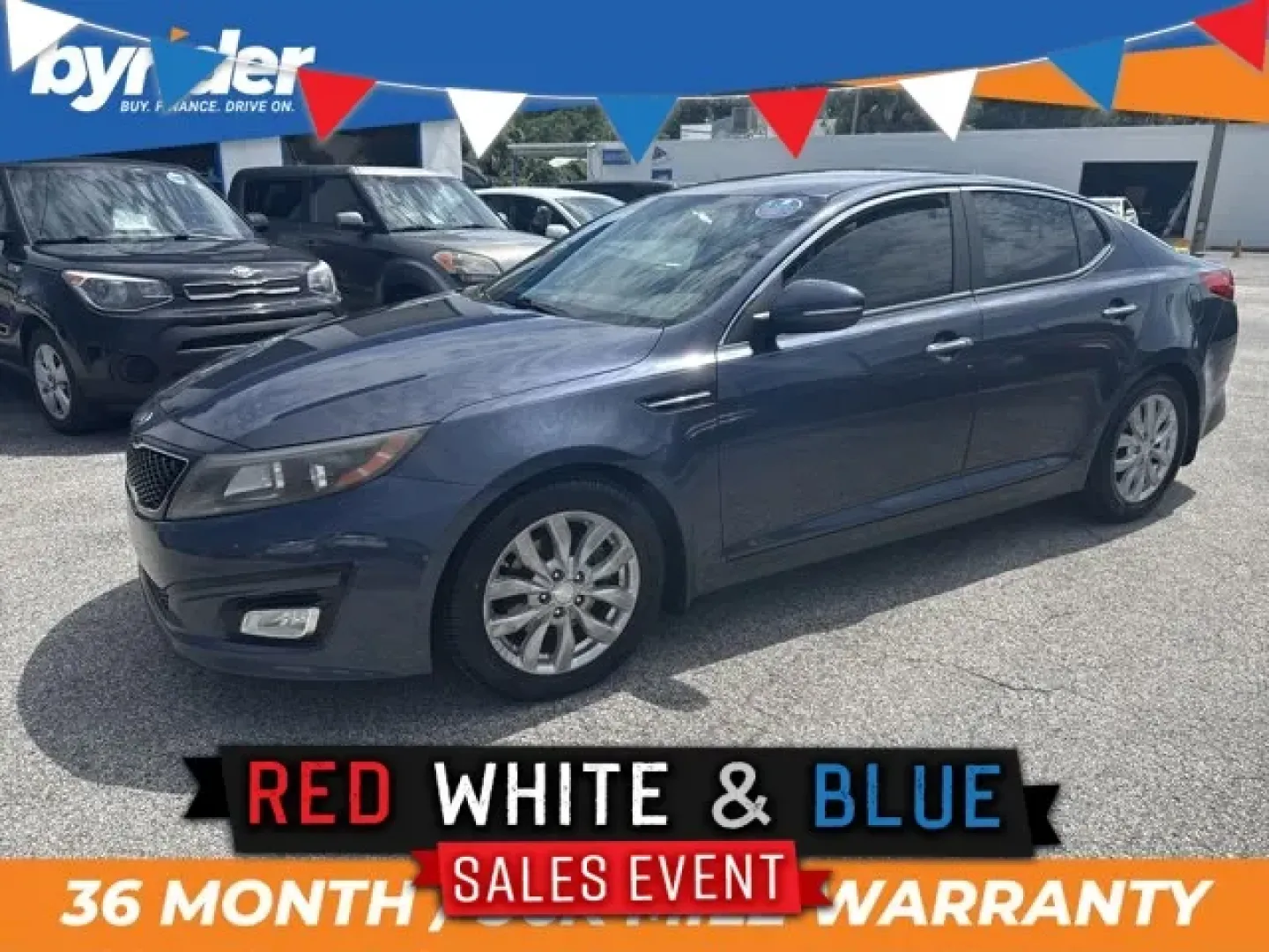 2015 Kia Optima (5XXGN4A78FG) with an Other engine, AUTOMATIC transmission, located at 1285 Cassat Ave, Jacksonville, FL, 32205, (904) 425-3000, 30.299780, -81.732430 - **Discover Your Next Adventure in the 2015 Kia Optima! Perfect for Commuters and Growing Families Alike!**<br /> <br /> Are you seeking a reliable vehicle that fits seamlessly into your busy lifestyle? Look no further than this stunning 2015 Kia Optima, now available at Byrider Florida #139 in Jacks - Photo#0