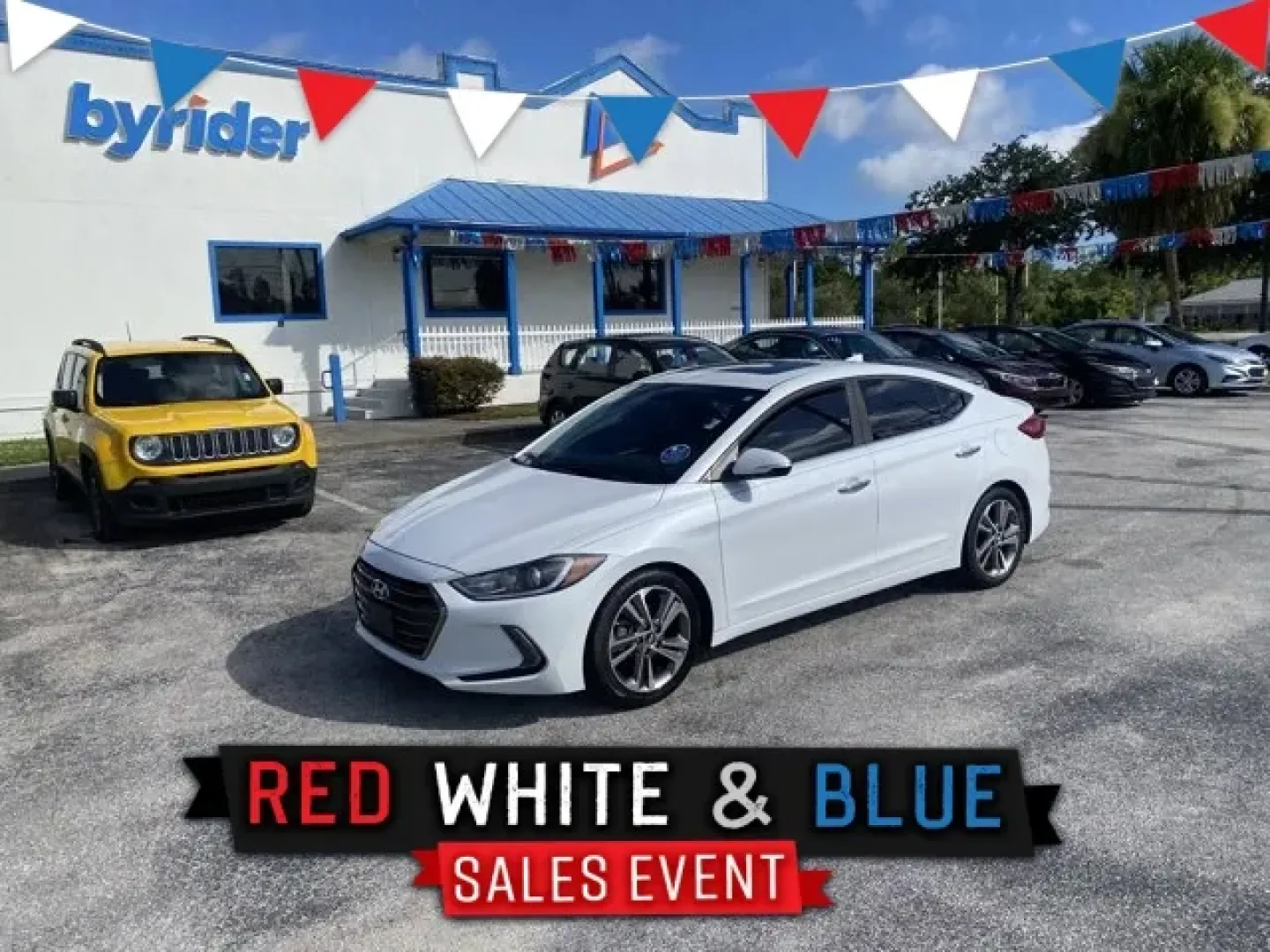 2017 Hyundai Elantra (5NPD84LF9HH) with an Other engine, AUTOMATIC transmission, located at 7701 Park Blvd., Pinellas Park, FL, 33781, (727) 369-7777, 27.839552, -82.747284 - **Elevate Your Daily Commute with the 2017 Hyundai Elantra at Byrider Florida #162!**<br /> <br /> Are you tired of the daily grind in a vehicle that doesn't inspire you? Imagine cruising through the vibrant streets of Port Richey, FL, in a sleek, stylish sedan that seamlessly combines comfort, effi - Photo#0