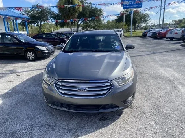 2014 Ford Taurus (1FAHP2E80EG) with an Other engine, AUTOMATIC transmission, located at 8829 US Hwy 19, Port Richey, FL, 34668, (727) 264-1107, 28.285917, -82.717346 - **Experience the Perfect Blend of Style and Performance with This 2014 Ford Taurus!**<br /> <br /> Are you searching for a reliable vehicle that seamlessly fits into your busy lifestyle? Whether you're commuting to work, shuttling kids around, or embarking on a weekend adventure, the 2014 Ford Tauru - Photo#1